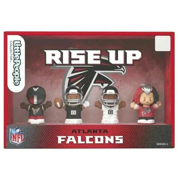 Fisher Price Little People toys ~ NFL ~ Collector Series ~ Atlanta Falcons - Picture 1 of 6